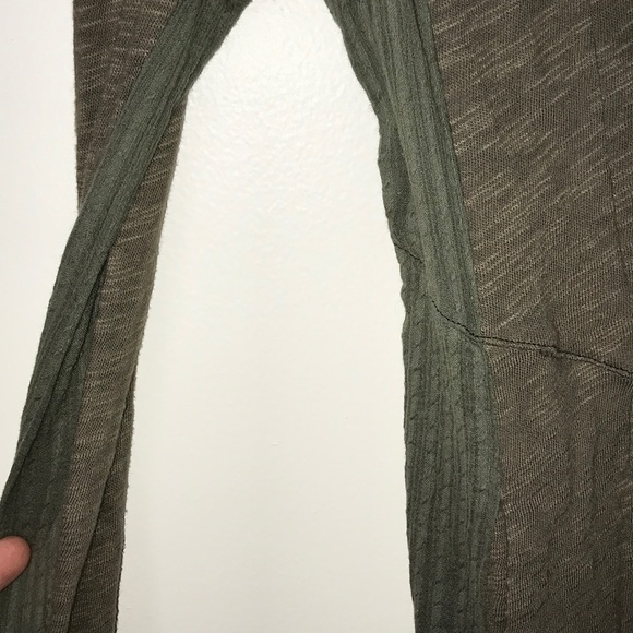 Free people army green and olive green cardigan - Picture 9 of 14